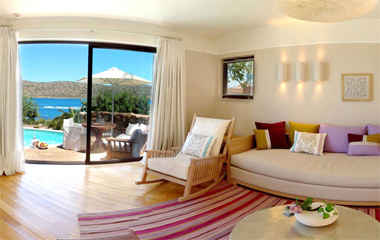 Open Plan Suite отеля Domes of Elounda 5*