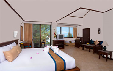 Standard Family Room отеля Pinnacle Jomtien Resort & SPA 3*