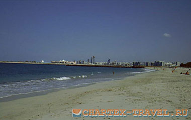 Пляж отеля Park Rotana - Abu Dhabi 5*