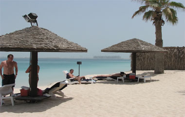 Пляж отеля Auris Lodge 3*