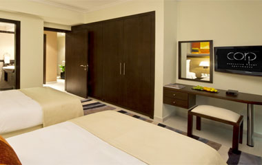 Номер отеля CORP Executive Hotel Apartments – Al Barsha 5*
