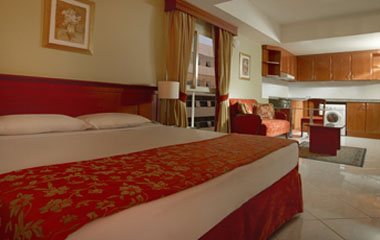 Номер отеля Dar Al Sondos Hotel Apartments by Le Meridien 4*