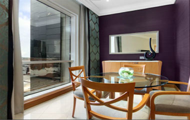 Номер отеля Fairmont Dubai 5* Номер отеля Fairmont Dubai 5*