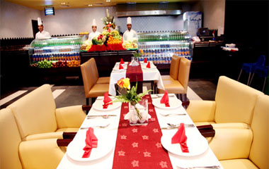 Ресторан отеля Grand Midwest Express Hotel Apartments