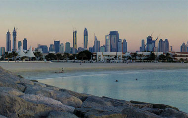 Пляж отеля Ibis World Trade Centre Dubai 3*