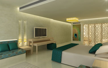 Royal Jasmine Suite отеля Jebel Ali Palm Tree Court & Spa 5*.