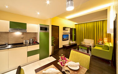 Номер отеля Marina View Hotel Apartments 4*