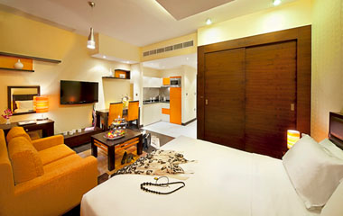 Номер отеля Marina View Hotel Apartments 4*