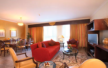 Номер отеля Marriott Executive Apartments Dubai Creek 5*