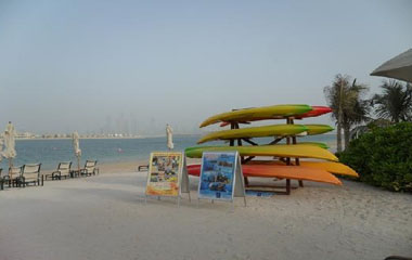 Пляж отеля Pullman Dubai Mall of the Emirates 4*