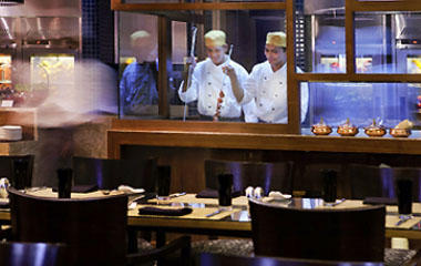 Ресторан отеля Pullman Dubai Mall of the Emirates 4*