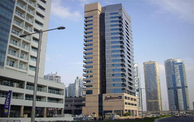 Отель Radisson Blu Residence Dubai Marina 4*