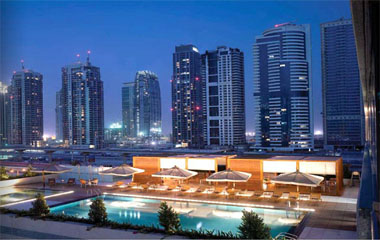 Отель Radisson Blu Residence Dubai Marina 4*