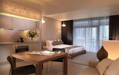 Номер отеля Radisson Blu Residence Dubai Marina 4*