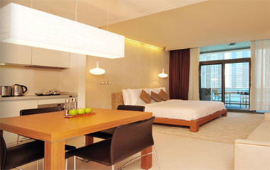 Номер отеля Radisson Blu Residence Dubai Marina 4*