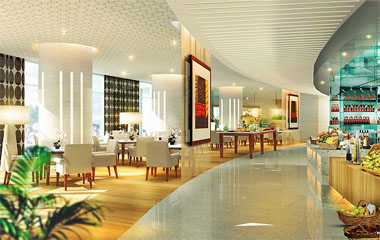 Ресторан отеля Raffles Dubai 5*