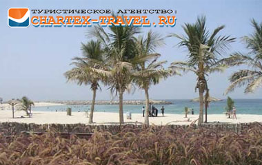 Пляж отеля Rimal Rotana 4*