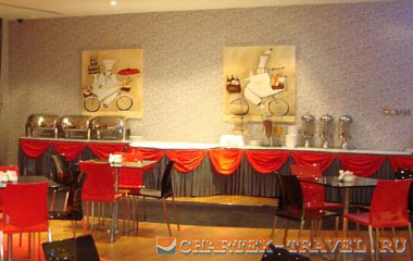 Ресторан отеля Royal Ascot Hotel Apartment 4*