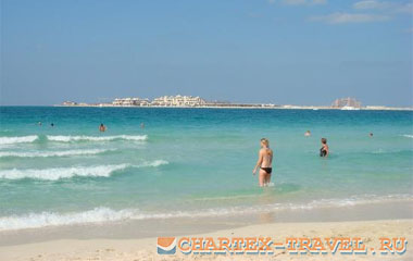 Пляж отеля The Address Dubai Marina 5*