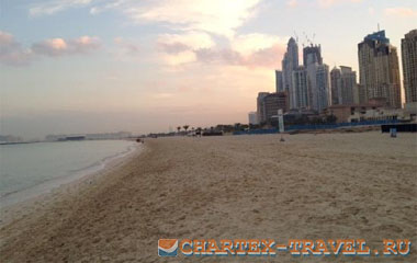 Пляж отеля The Address Dubai Marina 5* Пляж отеля The Address Dubai Marina 5*