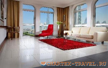 Номер отеля Villa Rotana Dubai 4*